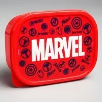 Ланч-бокс детский прямоугольный, 500 мл &laquo;Марвел&raquo;, Мстители