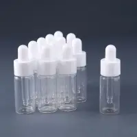 Флакон с пипеткой стекло, пластик, набор 12 шт., 7.5&times;2.2&times;2.2 см