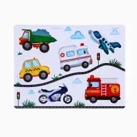 Игрушки - стикеры для купания в ванне &laquo;Машинки&raquo;, EVA, набор 12 шт.