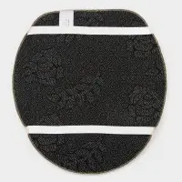 Коврики для ванной и туалета Доляна &laquo;Ракушки&raquo;, 3 шт., 50&times;80, 50&times;40, 40&times;43 см