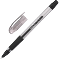 Ручка гелевая неавтомат. PENSAN SOFT GEL FINE 0,5чер,манж2400/12-2420
