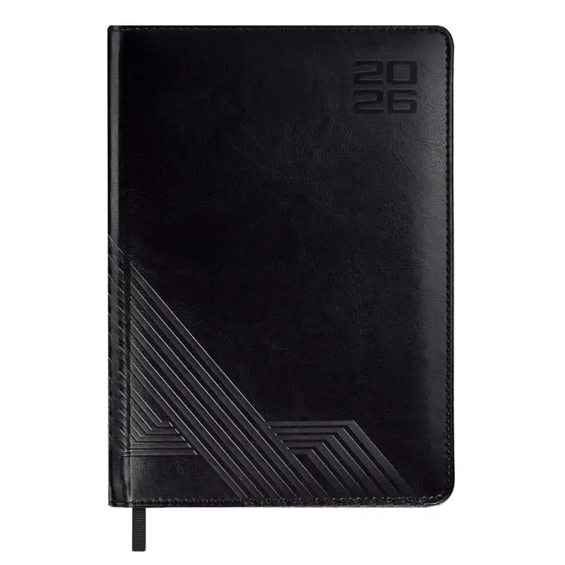 Ежедневник Faro, датированный, черный Ежедневник Faro, датированный, черный