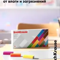 Доска для лепки А4, ErichKrause Matt Total White, 1300 мкм, белая