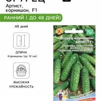 Семена Огурец &laquo;Артист&raquo;, корнишон, F1, 6 шт., &laquo;Уральский Дачник&raquo;