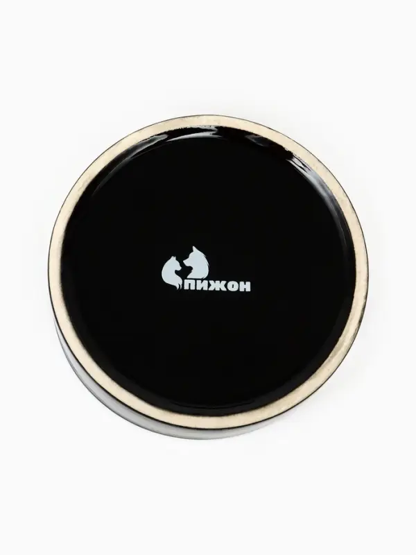 Миска &laquo;Путь&raquo;, 250 мл, 11.5&times;11.5&times;4.5 см, керамика, чёрная