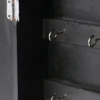 Ключница "Древо" (6 крючков) 14х7х32 см, МДФ, цв. золото