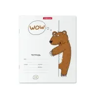 Тетрадь 24 листов в линейку, ErichKrause "Из-за угла", обложка мелованный картон, блок офсет 100% белизна, МИКС (1 вид в спайке)