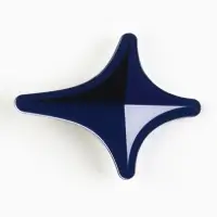 Заколки для волос на открытке «Аниме», 3,7 х 3,7 х 1 см