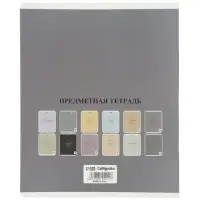 Комплект 12 предметных тетрадей 48 листов, справочная информация, 60гр, Пастель классика