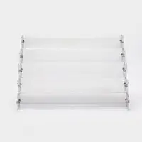 Подставка под лаки 5 этажей, 31.3&times;17.8&times;22.4 см, оргстекло 2 мм