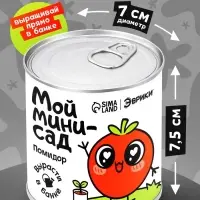 Набор для опытов ЭВРИКИ &laquo;Мой мини-сад&raquo;, помидор