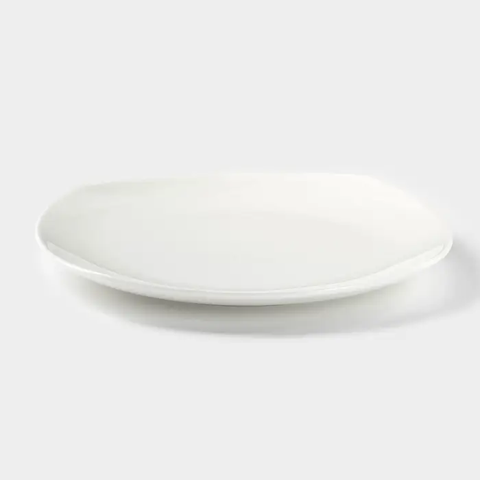 Тарелка пирожковая Wilmax Ilona, d=16.5 см, фарфор, белая