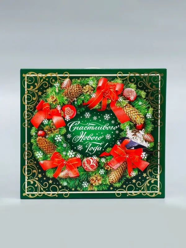 Коробка подарочная новогодняя Биг бокс 34×14×35.5 см Коробка подарочная новогодняя Биг бокс 34×14×35.5 см