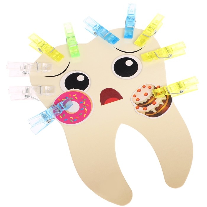 IQ-игра с прищепками «Вредное и полезное» IQ-игра с прищепками «Вредное и полезное»