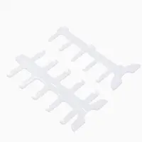 Подставка под очки, 5 мест, 15.5&times;14&times;31 см, белая