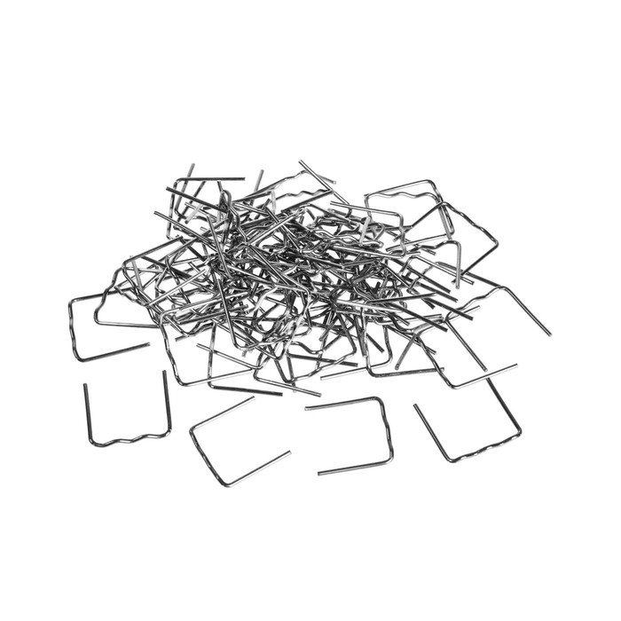Скоба для пайки пластиковых элементов автомобиля, 0,8 мм, набор 100 шт Скоба для пайки пластиковых элементов автомобиля, 0,8 мм, набор 100 шт