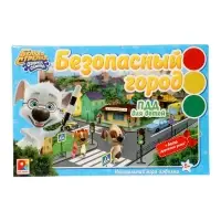 Настольная игра ходилка &laquo;Белка и Стрелка. Безопасный город&raquo;