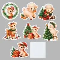 Новогодний набор для интерьера &laquo;Новый год с козочкой&raquo;, 7 шт.
