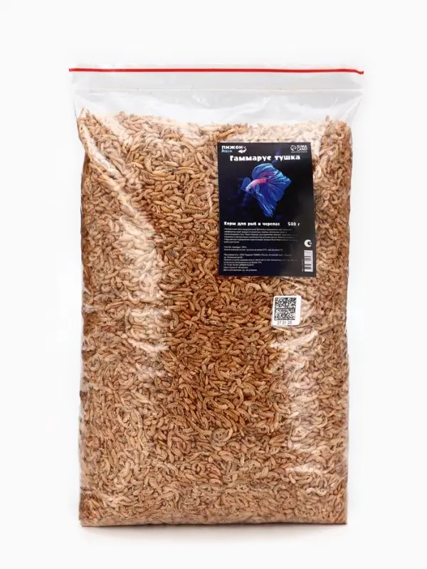 Корм для рыб и черепах &laquo;Пижон&raquo; гаммарус тушка, 500 г