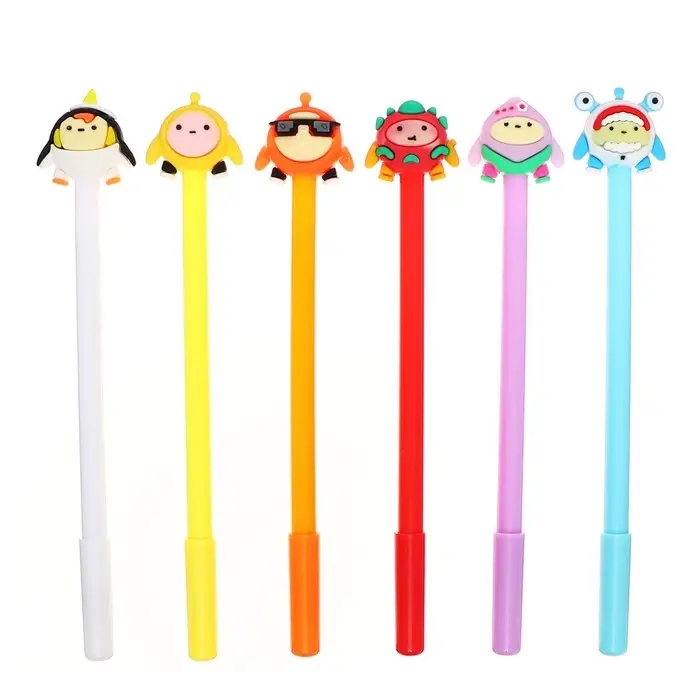 Ручка - прикол гелевая Calligrata «Монстрики», МИКС Ручка - прикол гелевая Calligrata «Монстрики», МИКС