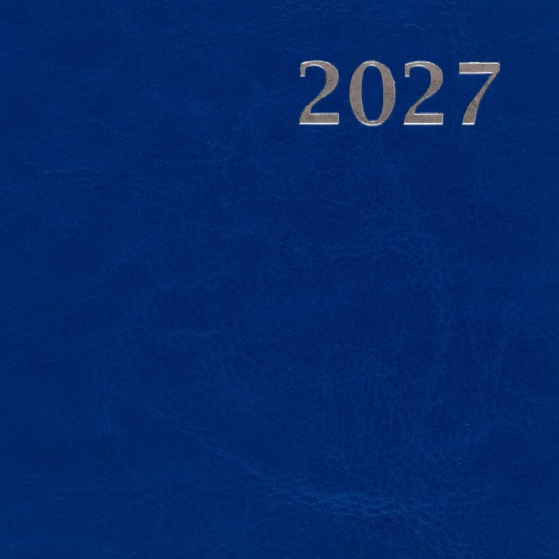 Ежедневник датированный 2027 Attache АГЕНДА А5 168л 138x213мм под кожу син