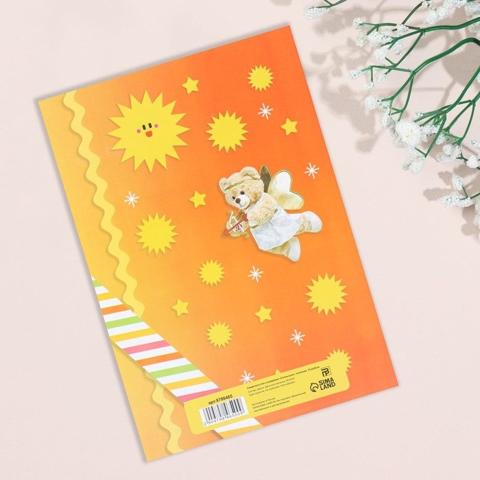 Свидетельство о рождении Свидетельство о рождении "Солнышко" тиснение, А5