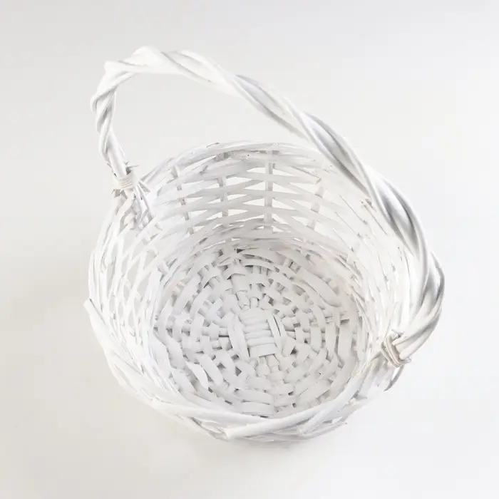 Набор корзин плетёных &laquo;Белоснежные&raquo;, 3 шт., ива