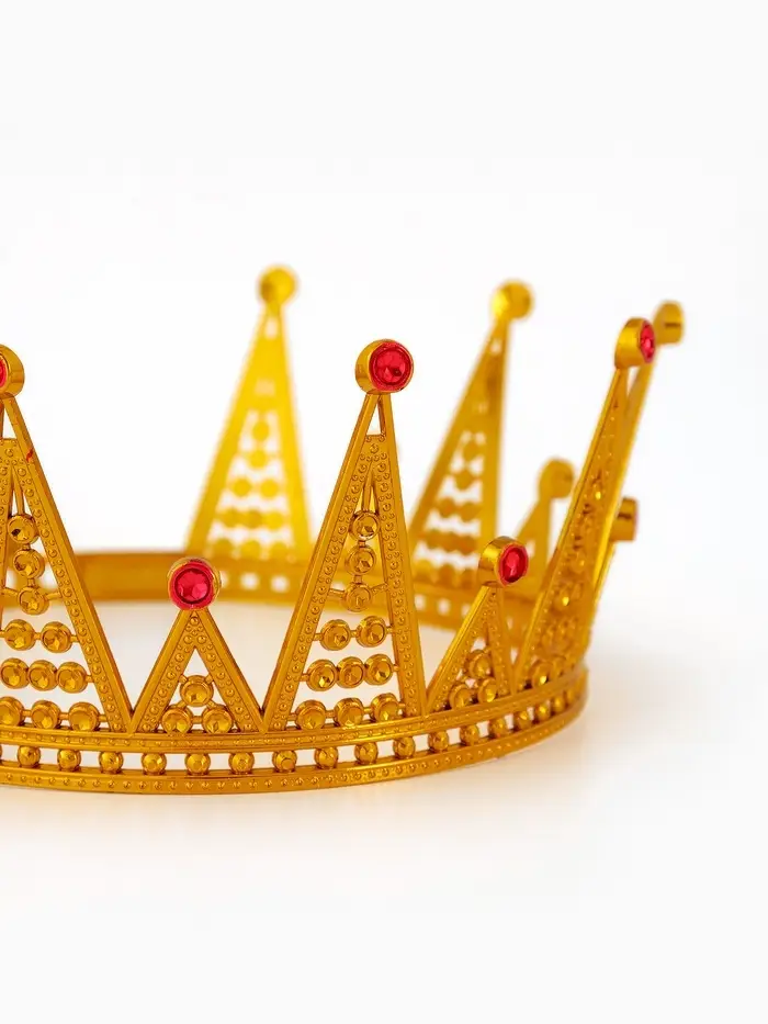 Корона королевы, цвет золотой Корона королевы, цвет золотой