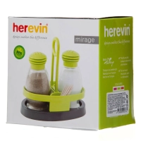 Набор солонок на подставке 2 шт. 95 мл арт. 122020-560