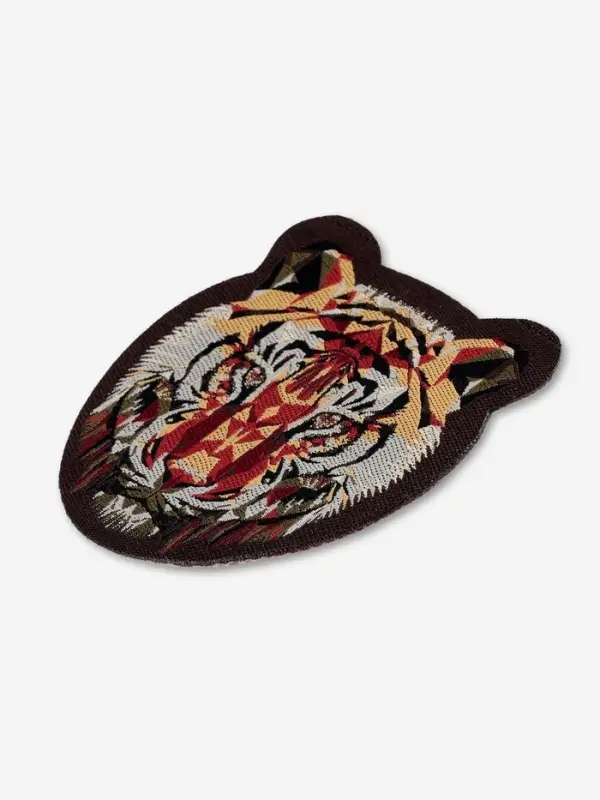 Термоаппликация &laquo;Тигр&raquo;, 5.6&times;6.3 см, коричневая