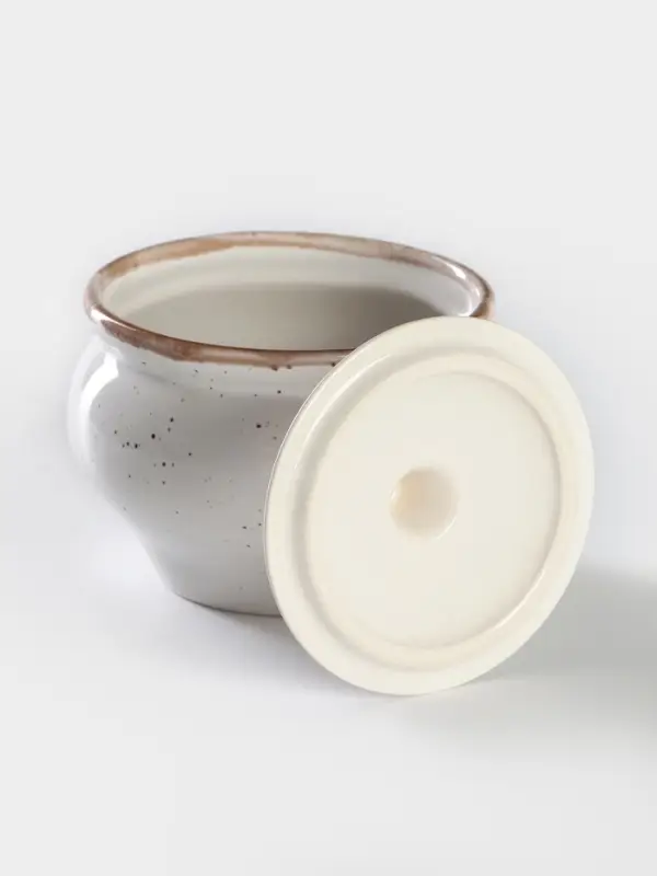 Горшочек для запекания фарфоровый Punto bianca, 500 мл