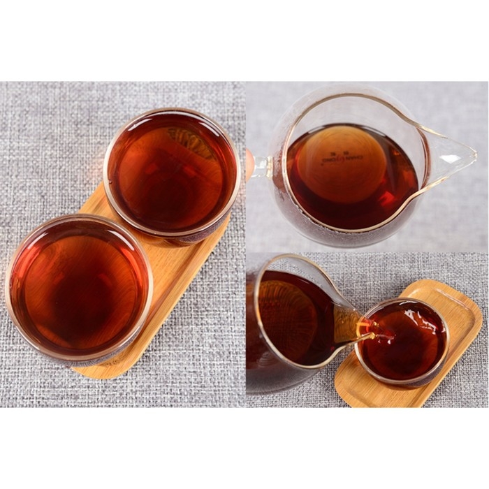 Китайский выдержанный черный чай  Китайский выдержанный черный чай "Шу Пуэр. Bulang  chen xiang", 357 г, 2015 г, Юньнань, блин