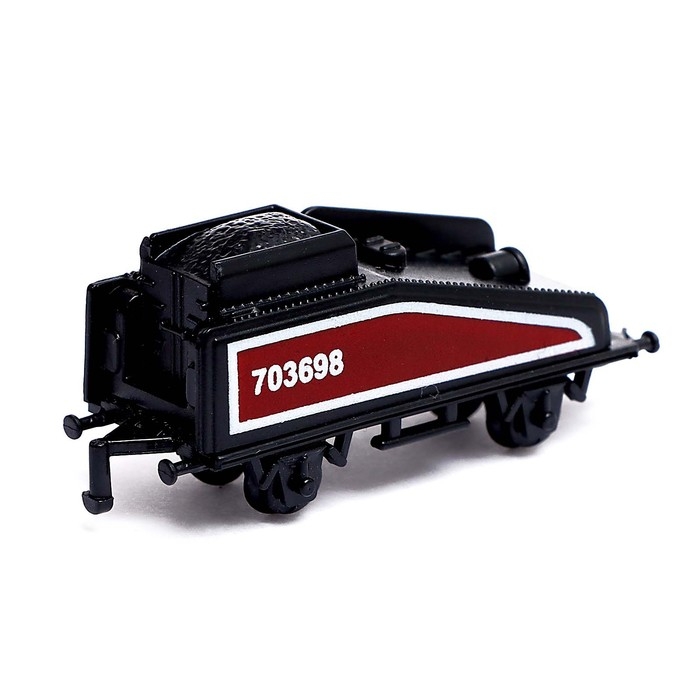 Поезд металлический «Классика», с 4 вагонами, инерция, МИКС Поезд металлический «Классика», с 4 вагонами, инерция, МИКС