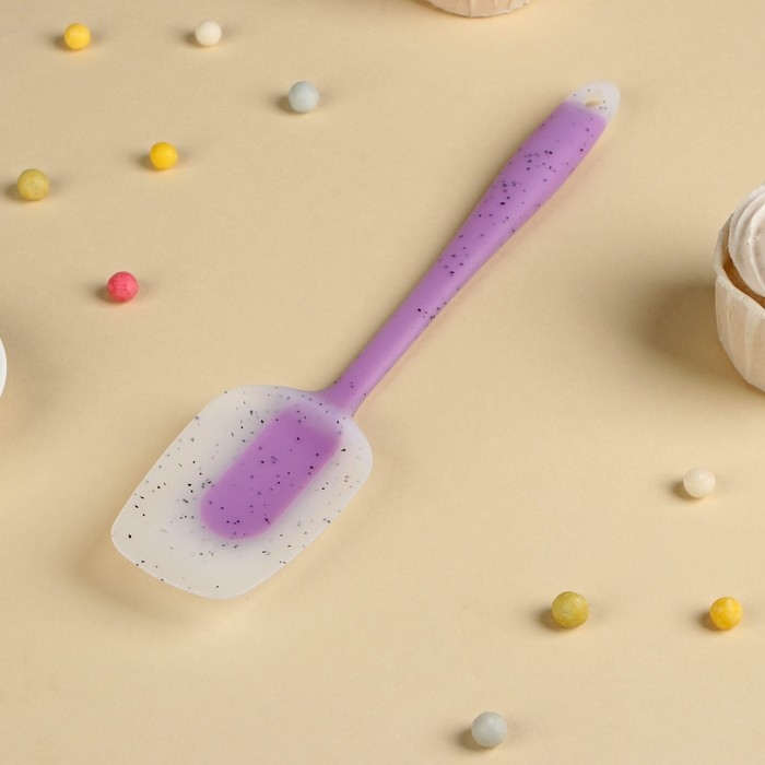 Лопатка Доляна «Леонардо» 27 см, цвет сиреневый Лопатка Доляна «Леонардо» 27 см, цвет сиреневый