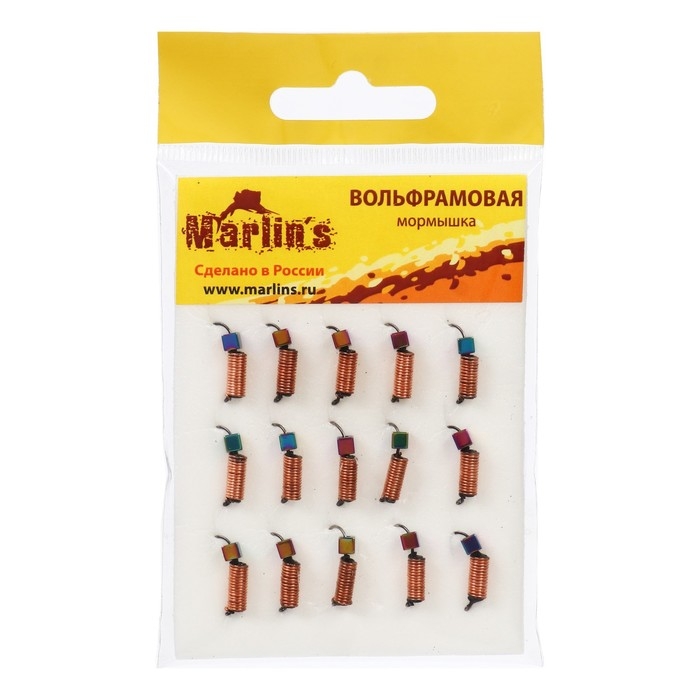 Мормышка вольфрам Marlin's Ручейник, 2 мм, 0.95 г, медь + куб бензин, 15 шт. Мормышка вольфрам Marlin's Ручейник, 2 мм, 0.95 г, медь + куб бензин, 15 шт.