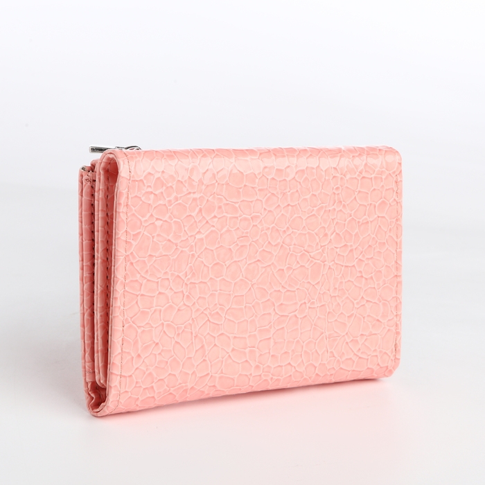 Кошелёк женский на магните, цвет розовый Кошелёк женский на магните, цвет розовый