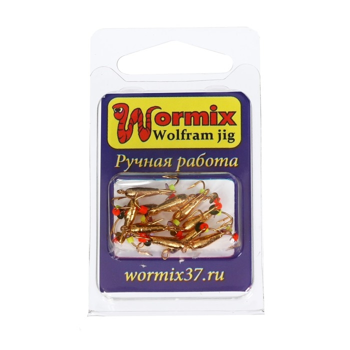 Мормышка Чертик (гальваника золото), вес 0.8 г, размер 3 Мормышка Чертик (гальваника золото), вес 0.8 г, размер 3