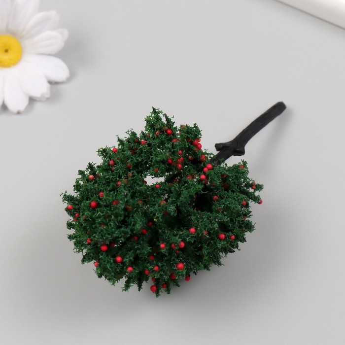 Искусственное растение для творчества пластик Искусственное растение для творчества пластик "Яблоня" 12 см