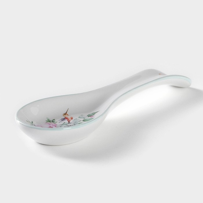 Подставка под ложку Доляна «Пташка», 22,5×7,5×2,5 см Подставка под ложку Доляна «Пташка», 22,5×7,5×2,5 см