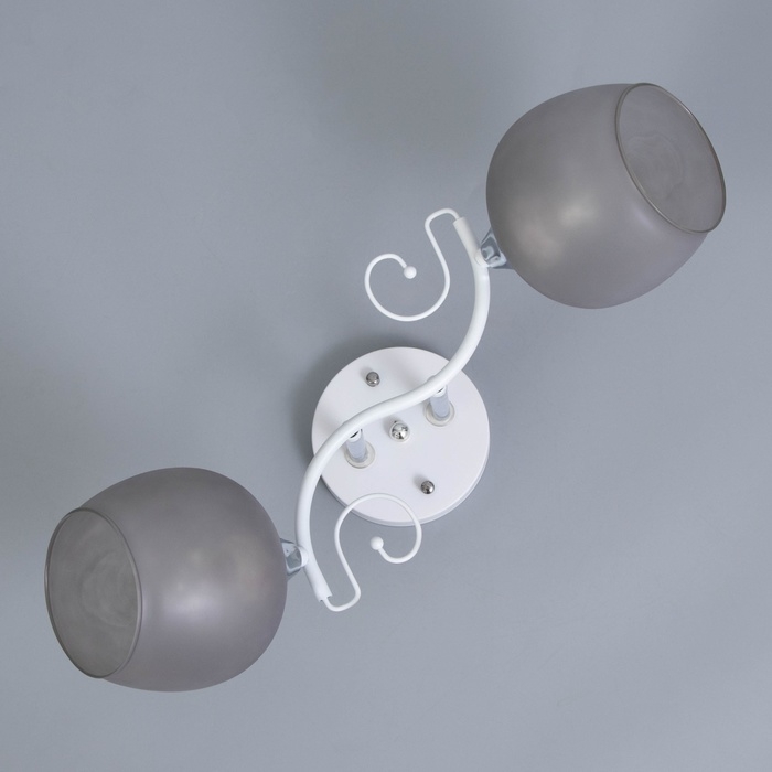 Люстра Люстра "Либи" 2х60Вт Е27 Белый 47х15,5х24см