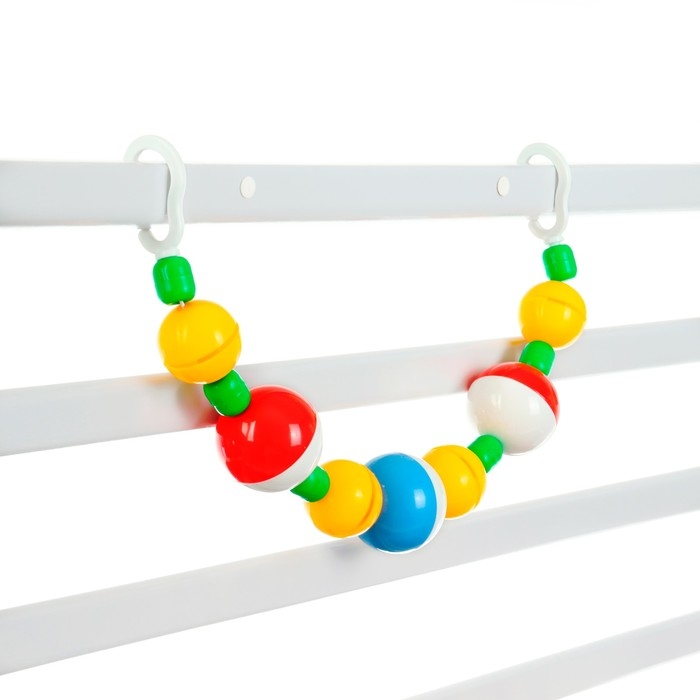 Растяжка на коляску/кроватку «Бусы», Аэлита Растяжка на коляску/кроватку «Бусы», Аэлита