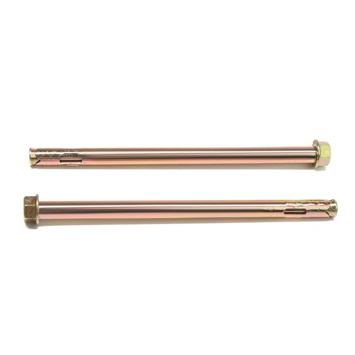 Анкерный болт ЛОМ, с гайкой, оцинкованный, 12х200 мм, 40 шт Анкерный болт ЛОМ, с гайкой, оцинкованный, 12х200 мм, 40 шт