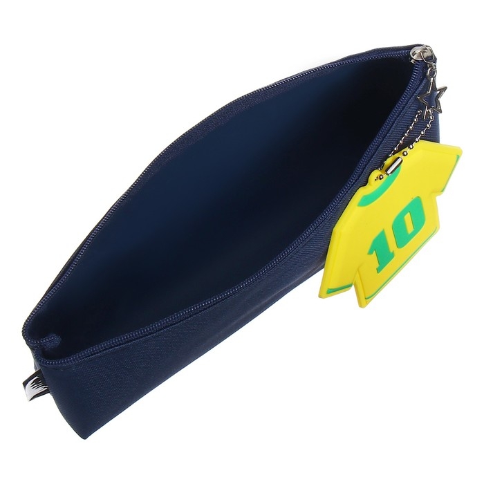 Пенал школьный на молнии Пенал школьный на молнии "Футбол", микс