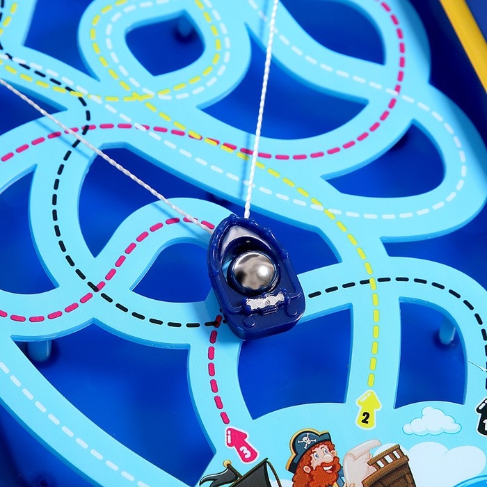Настольная игра «Пиратский путь», 1-2 игрока, 5+ Настольная игра «Пиратский путь», 1-2 игрока, 5+