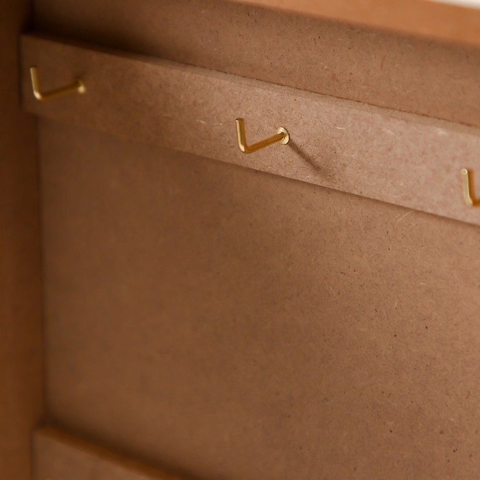 Ключница дерево 6 крючков Ключница дерево 6 крючков "Связка ключей" 19,5х5,5х26 см