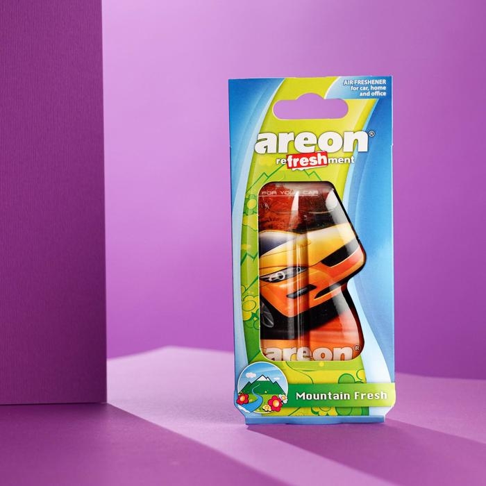 Ароматизатор на зеркало Areon Refreshment гелевый, свежесть гор 704-025-914 Ароматизатор на зеркало Areon Refreshment гелевый, свежесть гор 704-025-914
