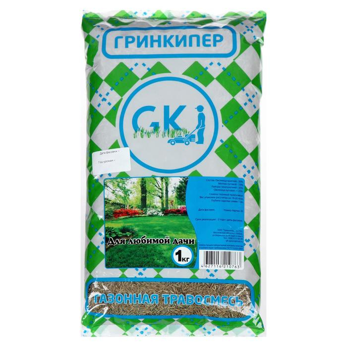 Газонная травосмесь  Газонная травосмесь "Гринкипер" "Для любимой дачи", 1 кг