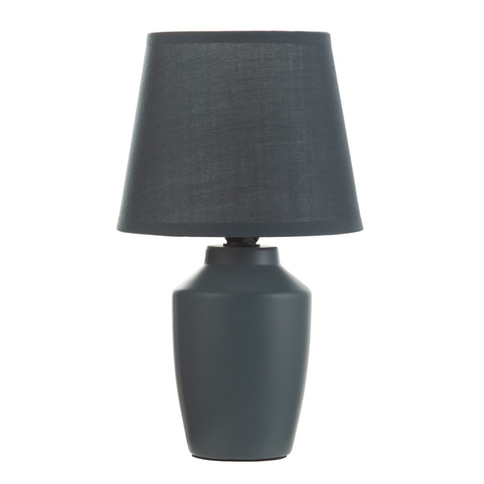 Настольная лампа Настольная лампа "Асель" Е14 40Вт зелёный 14х14х24 см RISALUX