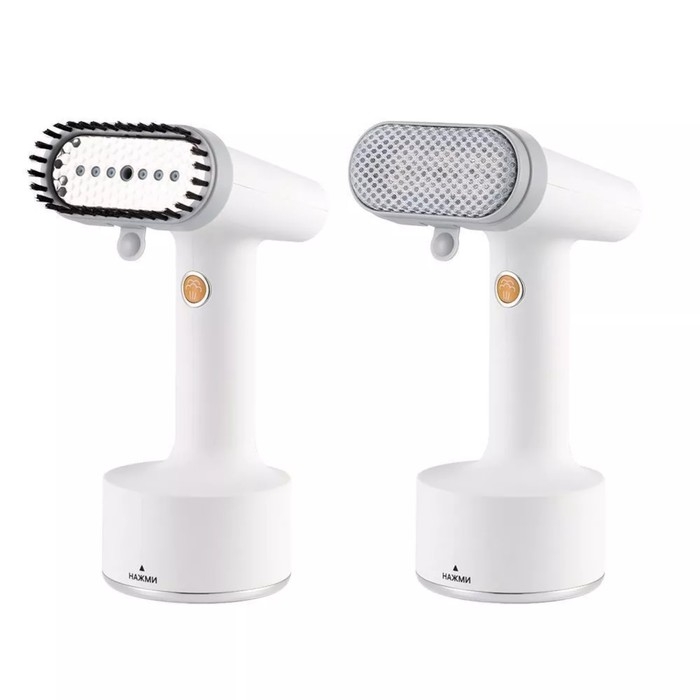 Отпариватель Kitfort KT-9152, ручной, 1500 Вт, 150 мл, 20 г/мин, шнур 2.5 м, белый Отпариватель Kitfort KT-9152, ручной, 1500 Вт, 150 мл, 20 г/мин, шнур 2.5 м, белый