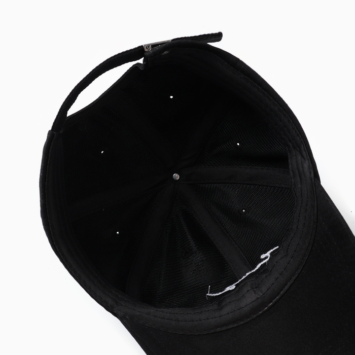 Бейсболка мужская с надписями MINAKU цвет чёрный, р-р 58 Бейсболка мужская с надписями MINAKU цвет чёрный, р-р 58